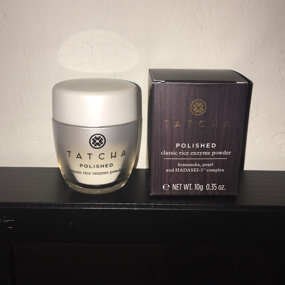 Tatcha polished rice cleanser